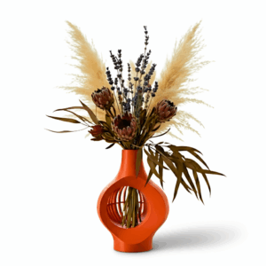 The Koko Vase, Modern and Unique Home Decor for Dried and Preserved Flowers